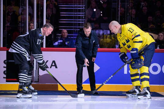 Ceremonial faceoff