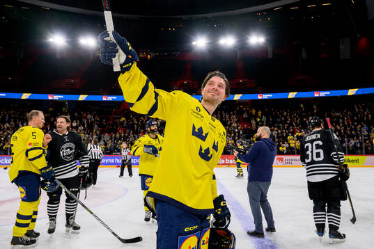 Jacob Josefson of Tre Kronor Legends