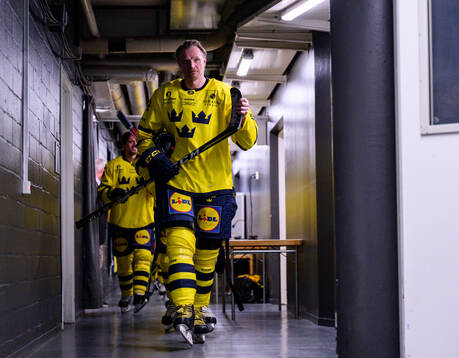 Staffan Kronwall of Tre Kronor Legends