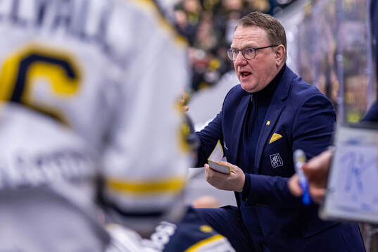Södertäljes tränare Magnus Bogren