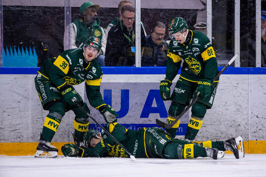 Björklövens Gustav Possler har ont