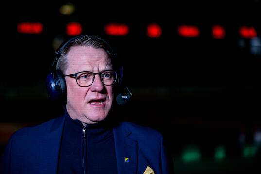 Södertäljes tränare Magnus Bogren