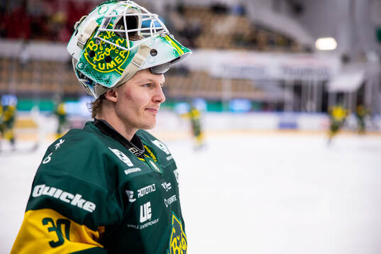 Björklövens målvakt Joona Voutilainen