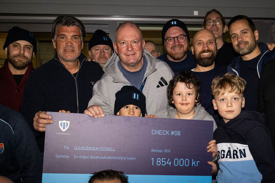 Djurgårdens sportchef Bosse Andersson och Djurgården VD
