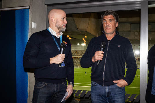 Djurgårdens sportchef Bosse Andersson innan