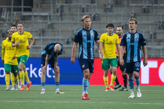 Djurgårdens Tobias Gulliksen deppar