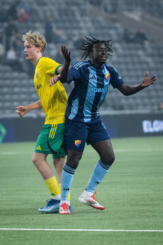 Djurgårdens Kalipha Jawla deppar