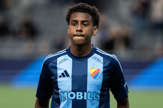 Djurgårdens Isak Alemayehu
