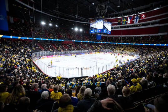 General view of Avicii Arena