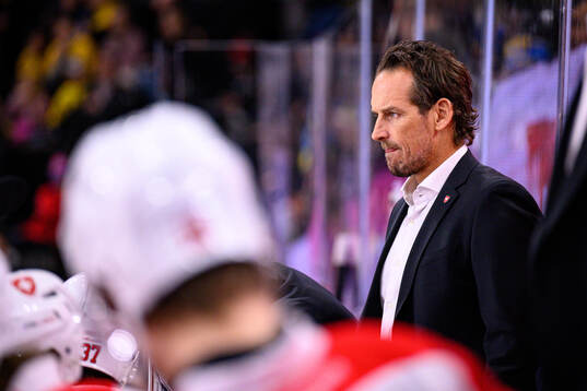 Head coach Patrick Fischer of Switzerland