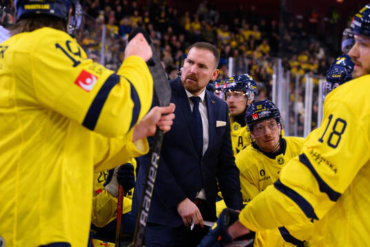 Assistant coach Gereon Dahlgren of Sweden