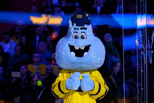 Puckey the Mascot