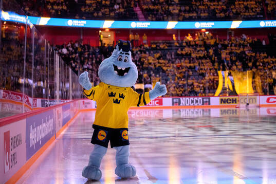 Puckey the Mascot