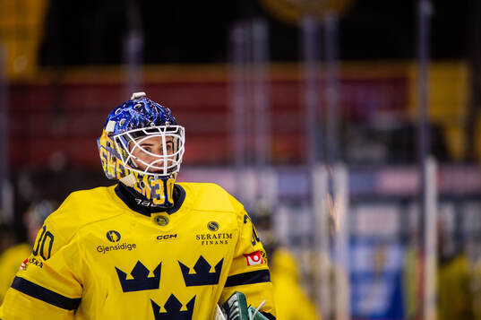 Goaltender Emma Söderberg of Sweden