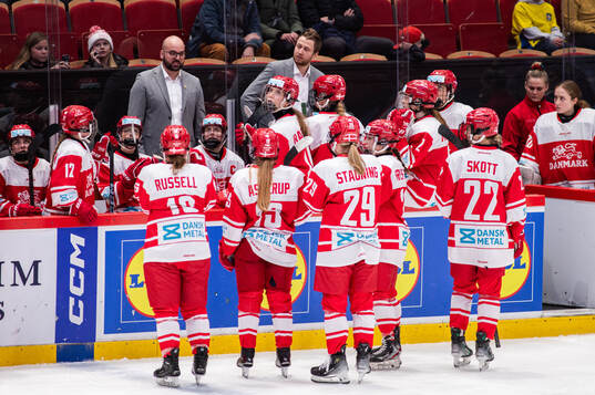 Head coach Björn Edlund of Denmark