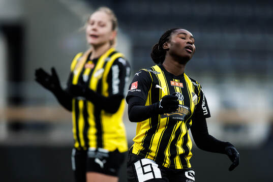 Häckens Monica Jusu Bah deppar