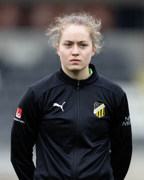 Häckens målvakt Fanney Birkisdottir