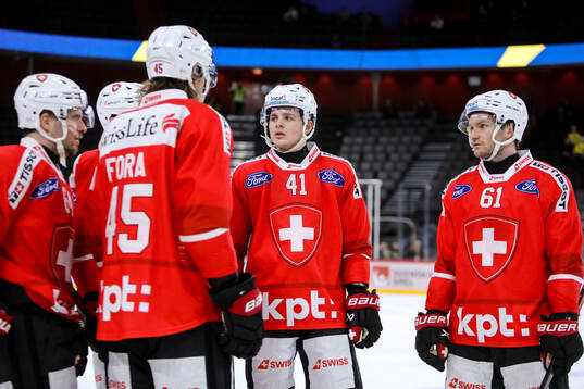 Giancarlo Chanton and Dario Rohrbach of Switzerland look