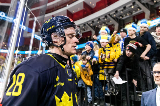 Anton Bengtsson of Sweden looks dejected