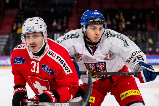 Justin Sigrist of Switzerland and Tomas Cibulka of Czech