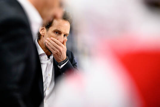 Head coach Patrick Fischer of Switzerland