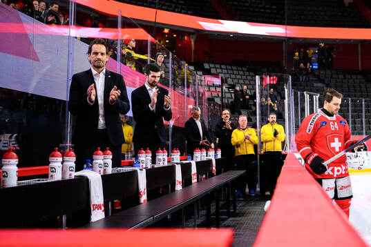 Head coach Patrick Fischer of Switzerland
