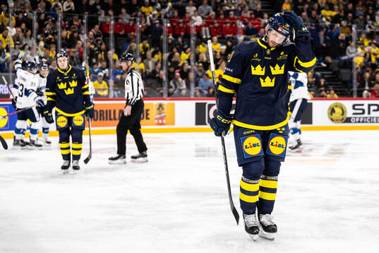 Christoffer Ehn of Sweden looks dejected