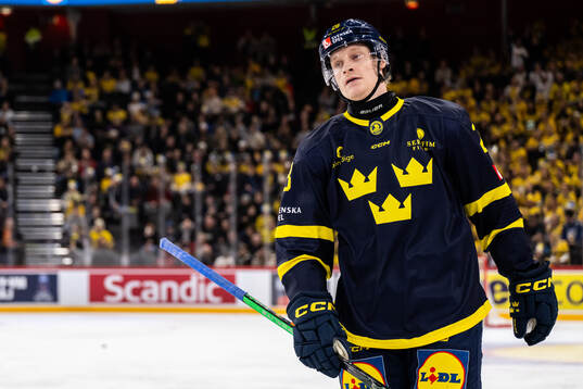 Anton Bengtsson of Sweden looks dejected