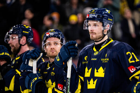Christoffer Ehn of Sweden looks dejected