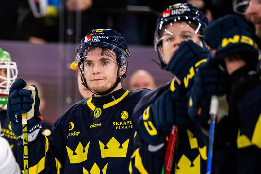 Lias Andersson of Sweden looks dejected