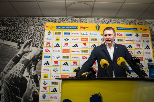 Kim Källström, head of football at the Swedish football