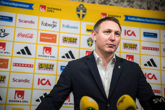 Kim Källström, head of football at the Swedish football