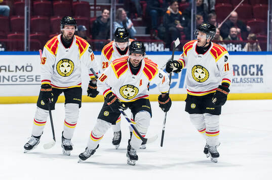 Brynäs Anton Rödin jublar