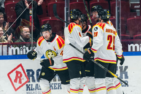 Brynäs Johan Larsson jublar