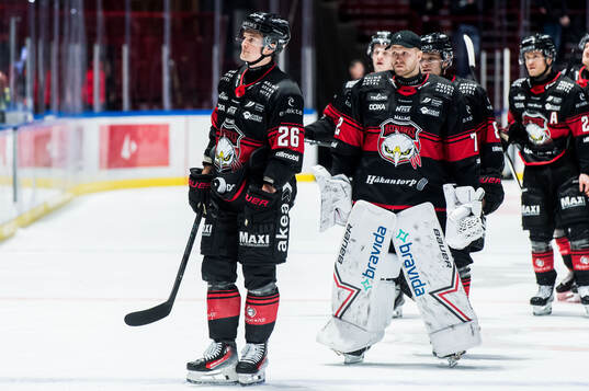 Malmö Redhawks Teemu Kivihalme deppar