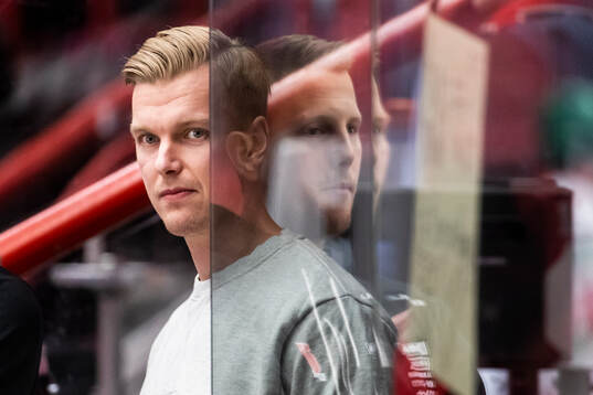 Skadade Örebrospelaren Gustav Backström
