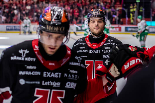 Örebros Ruben Rafkin jublar vid 3-4 målet