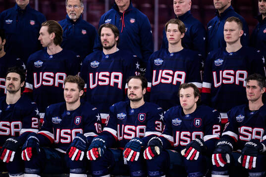 Bläddra bland fler bilder av Four Nations Face-Off, day 2, USA, practice