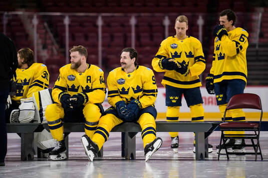 Mattias Ekholm, Filip Forsberg, Jesper Bratt and Rickard