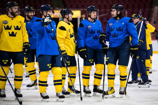 Mattias Ekholm, Gustav Forsling, Lucas Raymond, Rickard