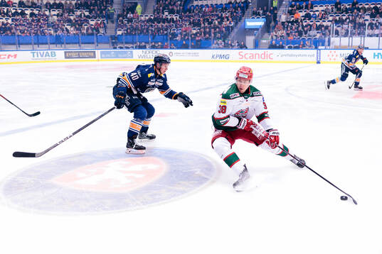 Växjös Dennis Rasmussen och Modos Johan Södergran