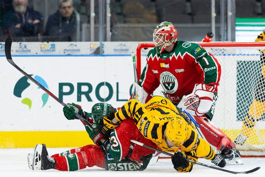 Frölundas Tom Nilsson och Skellefteås Pär Lindholm