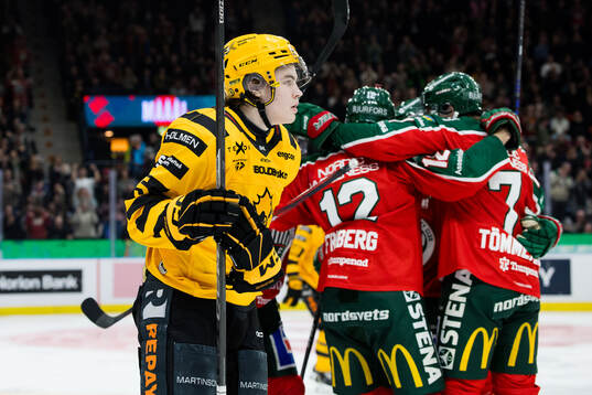 Skellefteås Axel Sandin Pellikka deppar