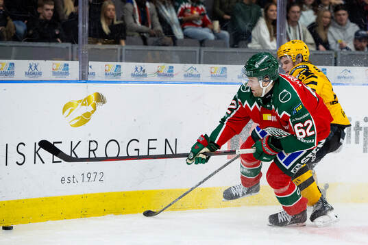 Frölundas Wiktor Nilsson och Skellefteås Axel Sandin