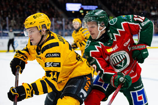 Skellefteås Andreas Johnson och Frölundas Max Friberg
