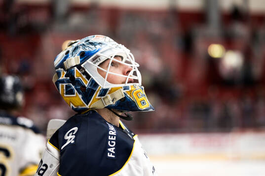 HV71s målvakt Hugo Alnefelt