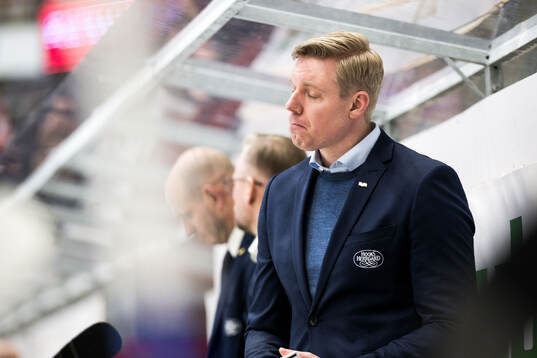 HV71s tränare Thomas Berglund