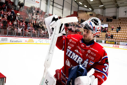 Timrås målvakt Tim Juel