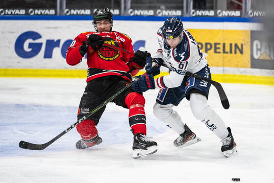 Luleås David Lilja och Linköpings Markus Ljungh