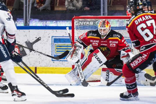 Luleås målvakt Matteus Ward